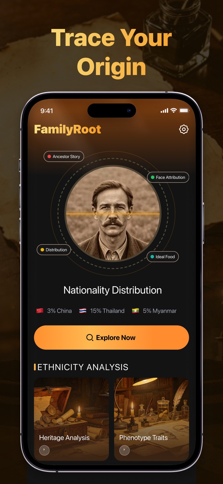FamilyRoot:Heritage & Ancestry iphone screenshot 3