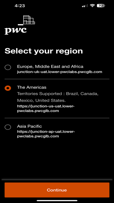 App screenshot