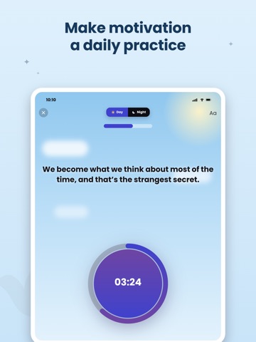 Motiv: Motivational Quotes iPad screenshot