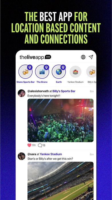 Screenshot 1 of theliveapp App
