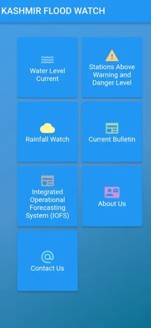 Kashmir Flood Watch I&FC kmr iPhone screenshot 3