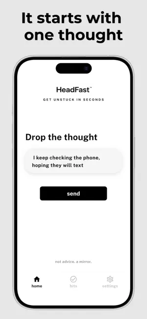 HeadFast™: Stop Overthinking screenshot 1