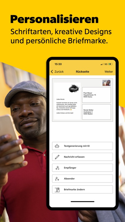 PostCard Creator Swisspost