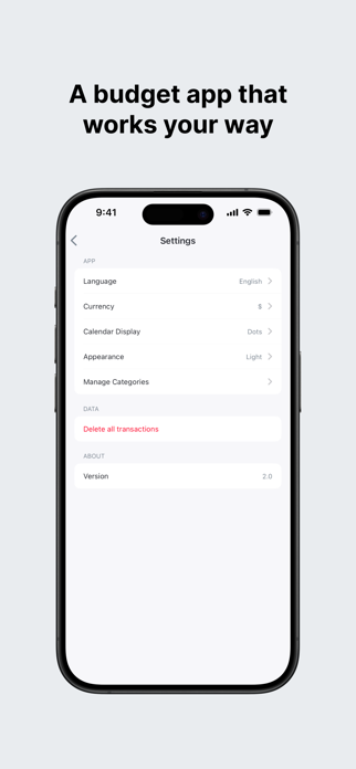 DayLedger - Simple Budget Screenshot 7 of 7