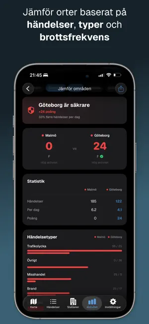 Poliskollen: Händelser idag iPhone screenshot 5