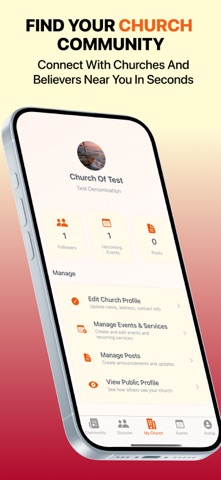 Ekklesia: Church Community iPhone screenshot
