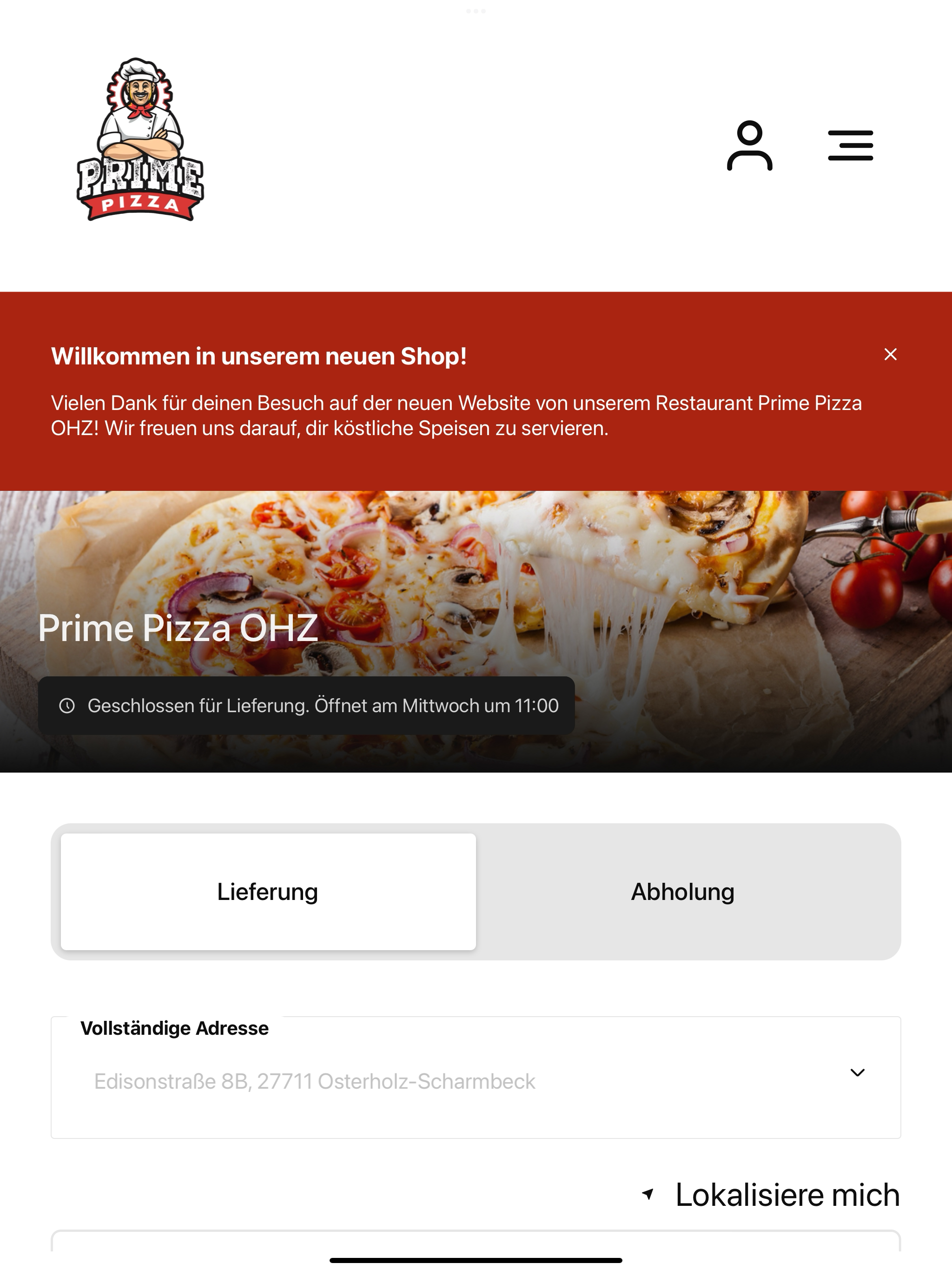 Prime Pizza OHZ