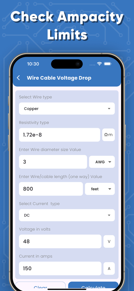 Cable Size Calculators screenshot 3