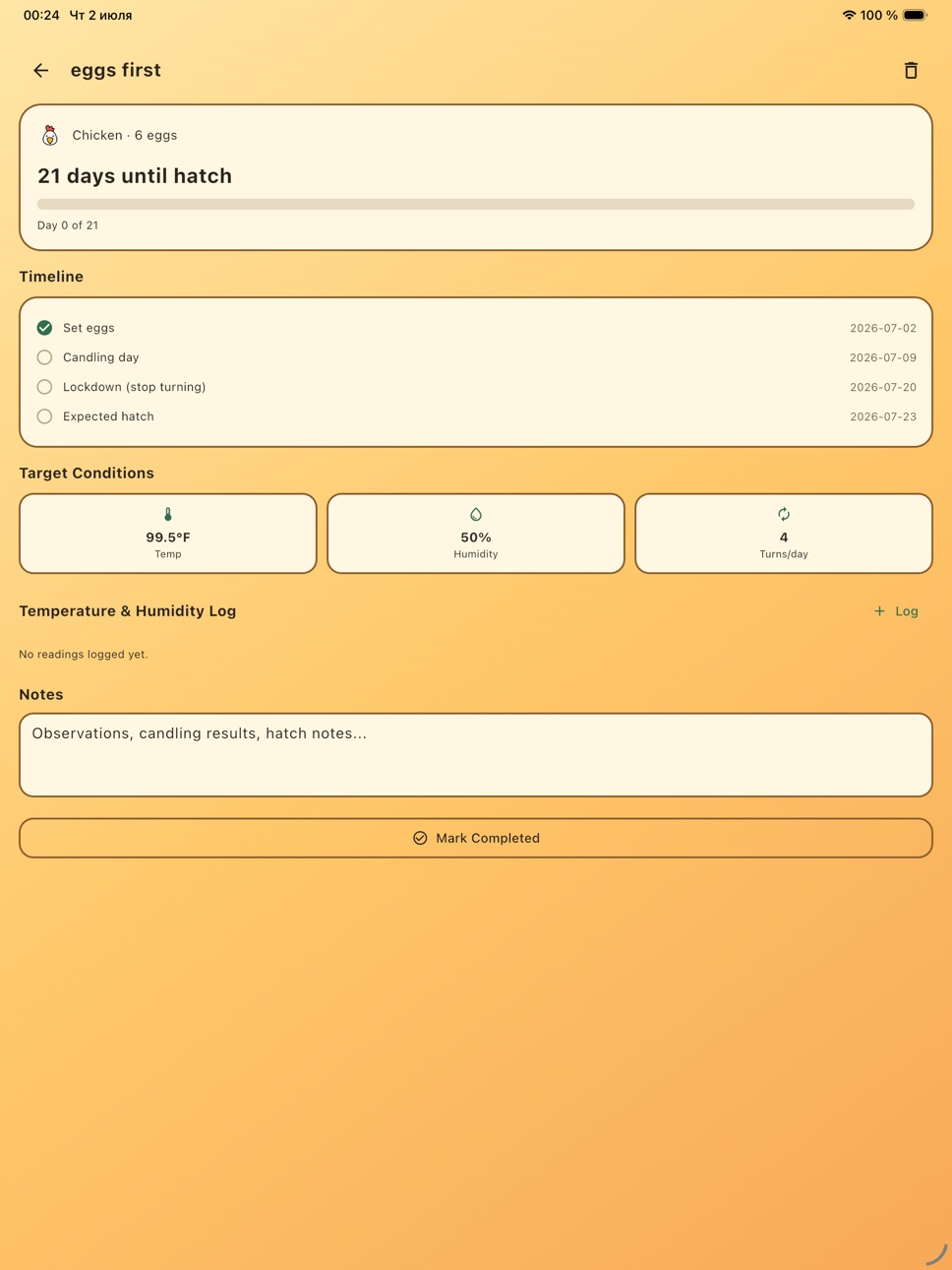 iPad screenshot