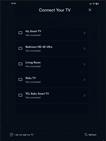 Smart TV Remote for Vizio iPad screenshot