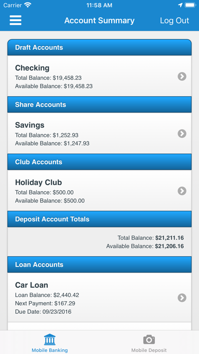 Leominster EFCU Screenshot