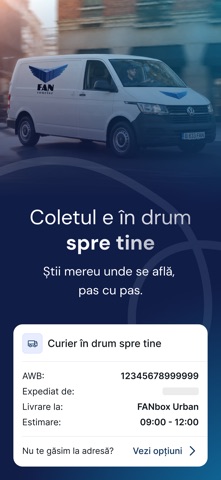 FAN Courier App Store preview screenshot 6
