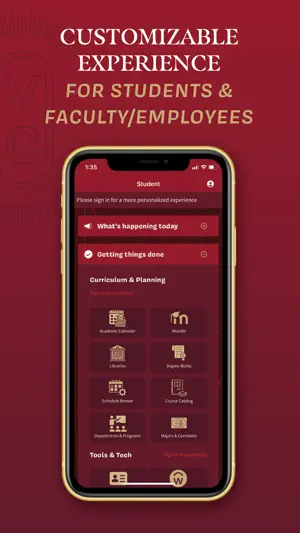 Vassar Mobile screenshot 2
