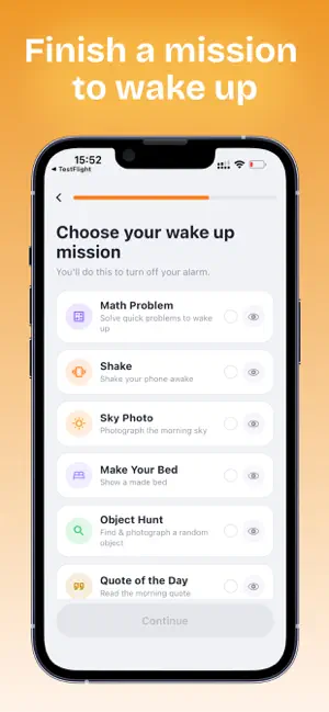 SnoozeOff: Loud Alarm Clock iPhone screenshot 2