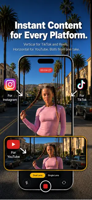 DualCam: Dual Video Recorder screenshot 1