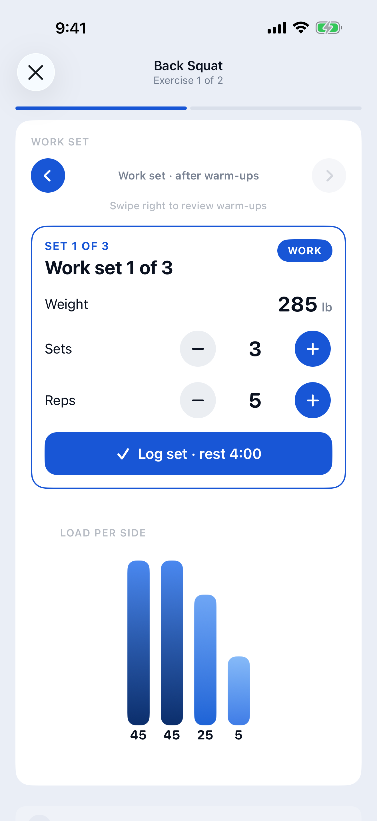 Barbell PlateSense screenshot 3