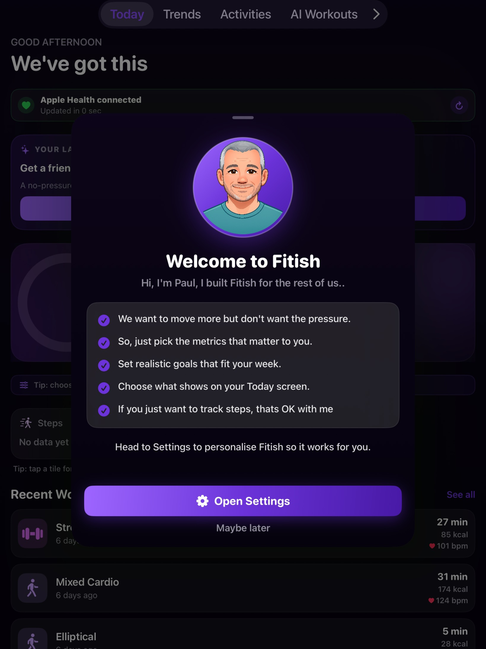 Fitish Tracker screenshot 5