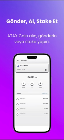 Ata-C Wallet screenshot