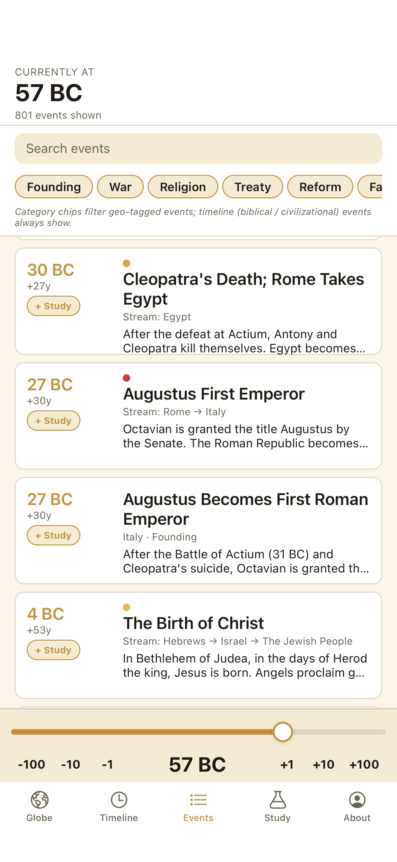 World Timeline screenshot 6