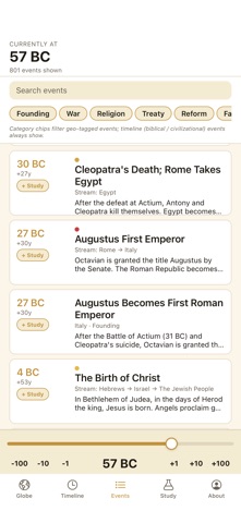 World Timeline screenshot