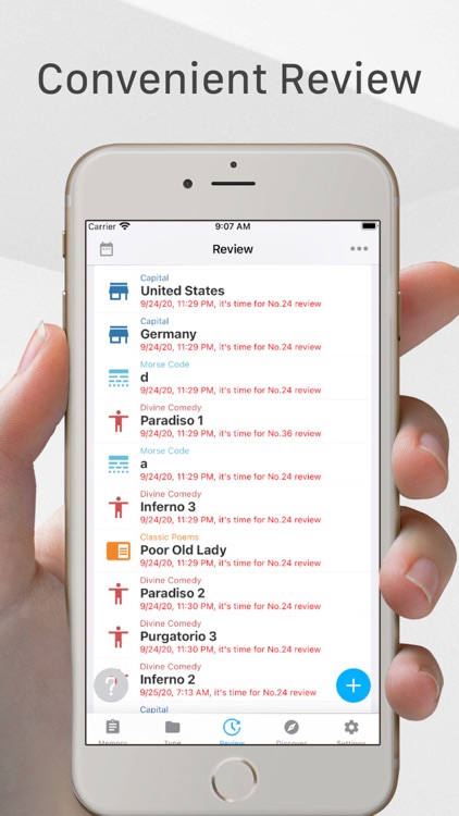 Memory Helper - SRS Review