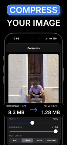 Photo Compressor: Shrinklix Screenshot 1 of 3