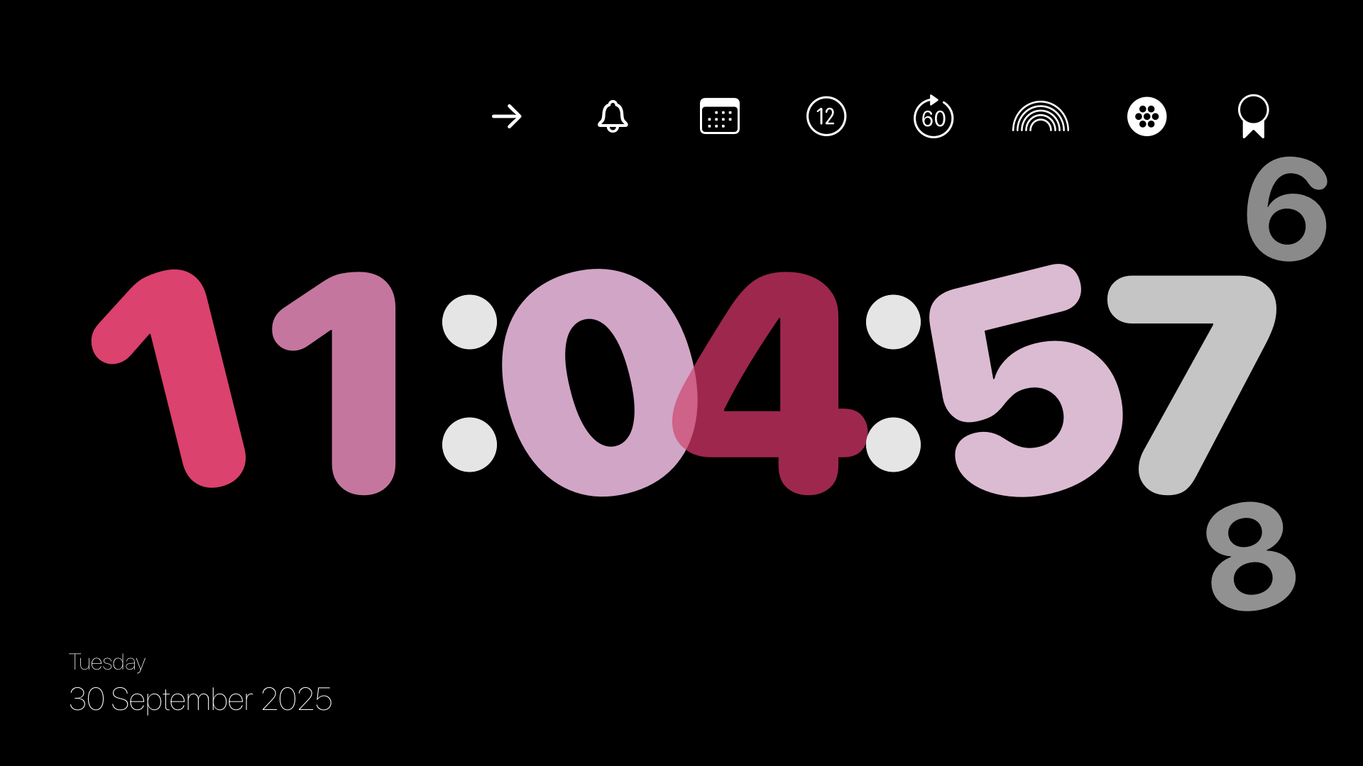 Clock Tv : Watch Time on TV screenshot 12