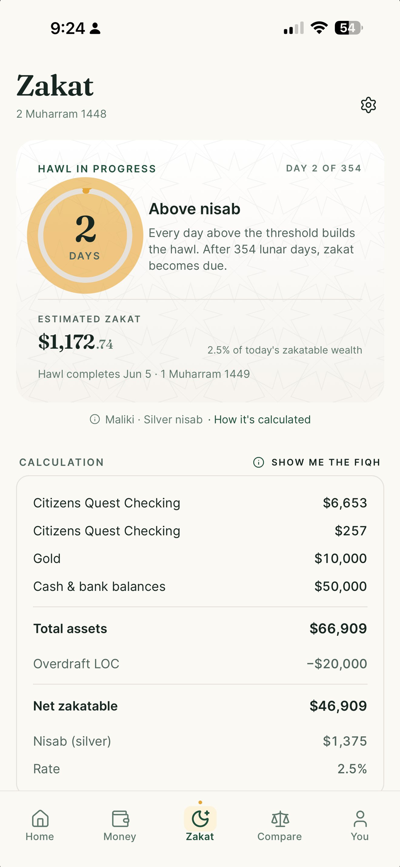 HalalWallet: Zakat & Finance screenshot 3