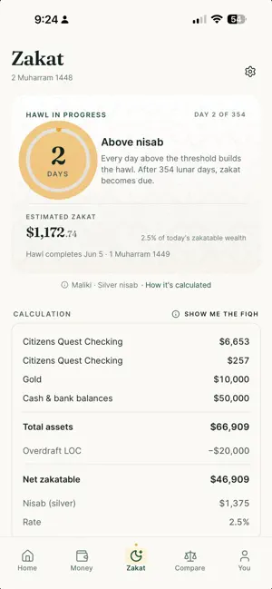 HalalWallet: Zakat & Finance screenshot 3