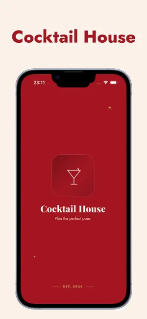 Cocktail House Drinks Planner screenshot 1