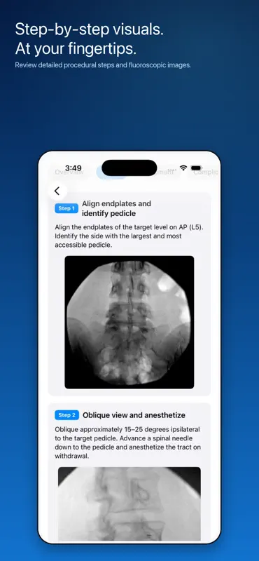 Advanced Pain Procedure Guide screenshot 2 of 3