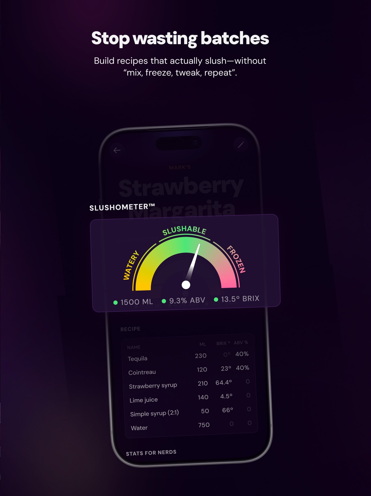 Slush Calculator: Slushable ipad screenshot 2
