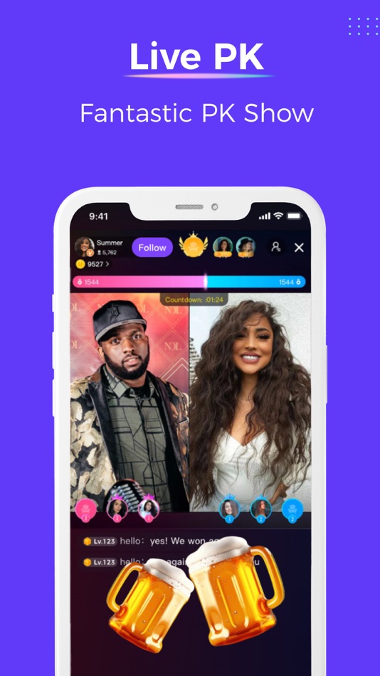 #3. Spark Live - Live Streaming (iOS) 由: Hellen HK Limited