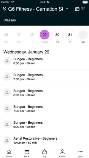 G6 Fitness screenshot 2