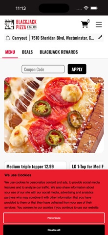 Blackjack Pizza Screenshot 2 of 3