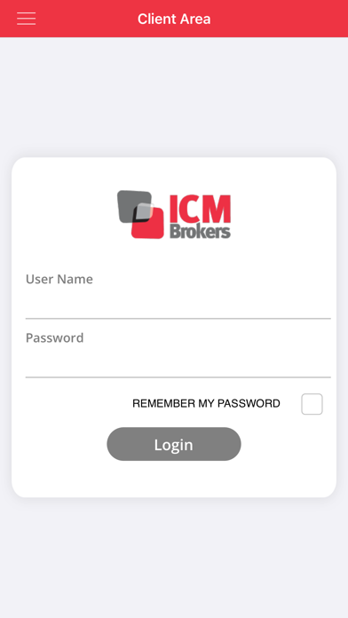 ICMB Investor Portal Screenshot