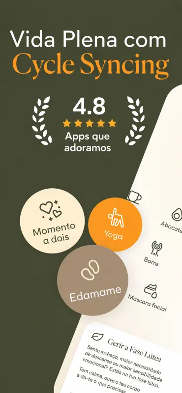 Lively: Cycle Syncing, Periodo screenshot 1 of 9