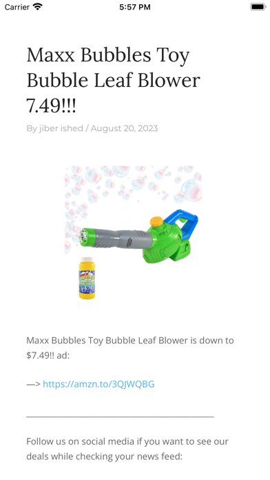 Mom Deals - Deals & Savings Screenshot