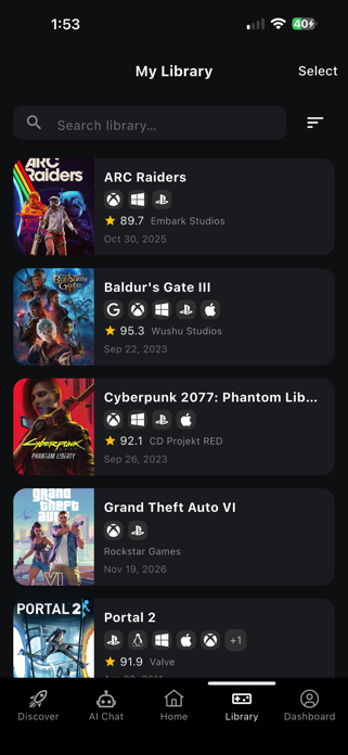 GameArchive+ Screenshot 7 of 8
