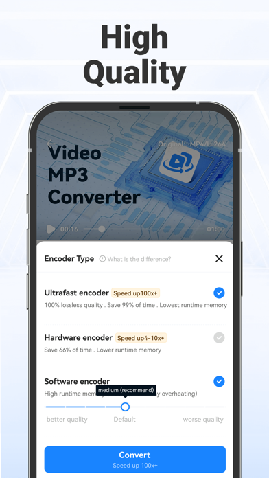 Video MP3 Converter&Compressor Screenshot