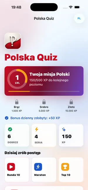 Polska Quiz screenshot 1