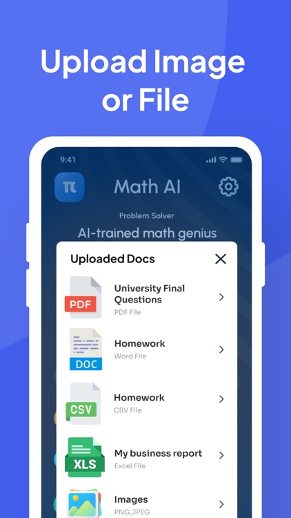Math AI: Problem Solver