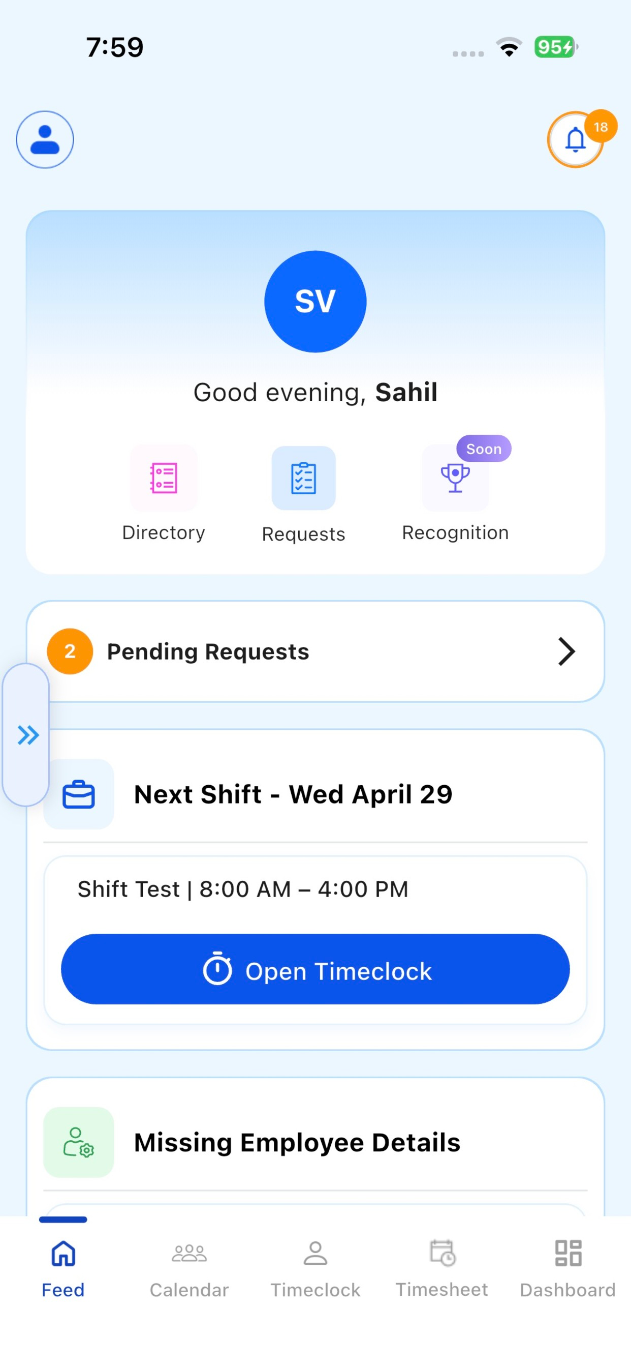 SyncedShift