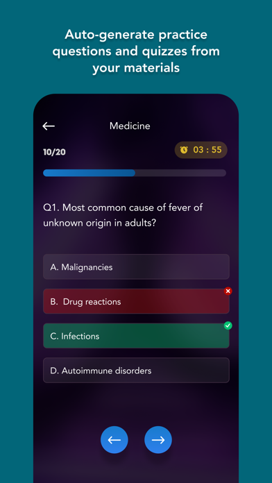 ExamCrush: AI-Powered Quizzes! Screenshot