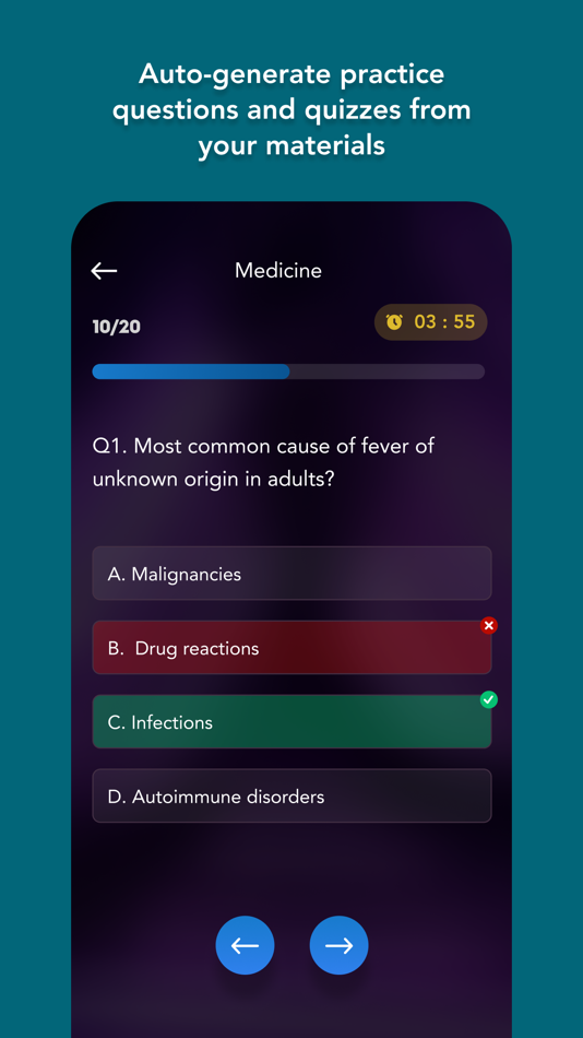 #1. ExamCrush: AI Quiz Maker (iOS) 由: ExamCrush.Inc