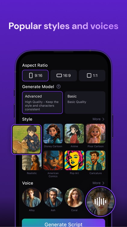 Zeemo:AI video maker & Caption screenshot-5