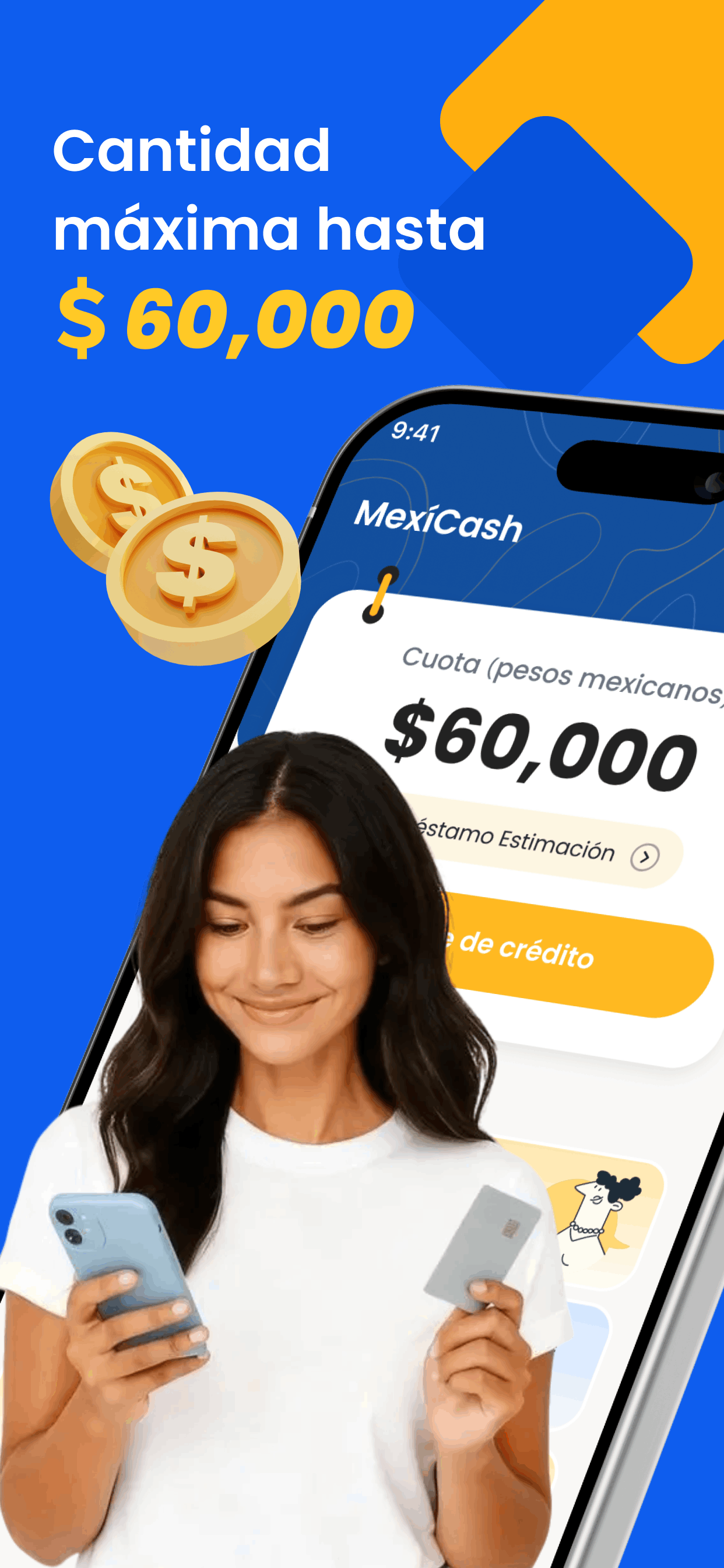MexíCash: Préstamos de crédito