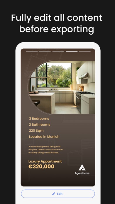 Agenthrive Real Estate Content Screenshot