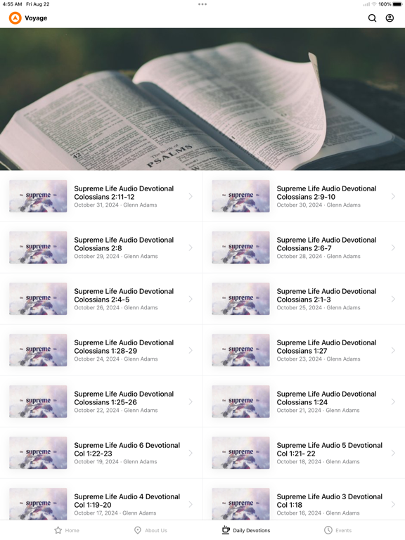 Screenshot #6 pour Voyage Church