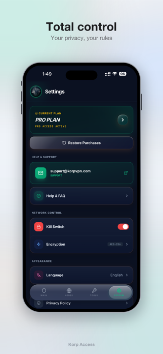 KORP VPN Screenshot 4 of 7